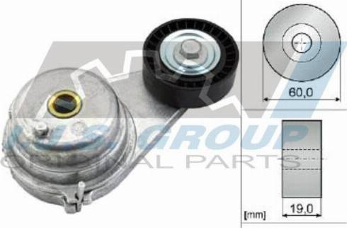 IJS GROUP 93-2477 - Натягувач ременя, поліклиновий ремінь autozip.com.ua