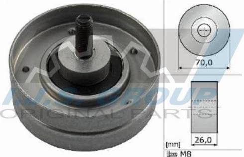 IJS GROUP 93-2079 - Паразитний / провідний ролик, поліклиновий ремінь autozip.com.ua