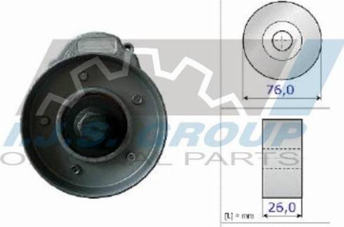 IJS GROUP 93-2336 - Натягувач ременя, клинові зуб. autozip.com.ua