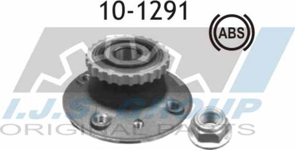 IJS GROUP 10-1291 - Комплект підшипника маточини колеса autozip.com.ua