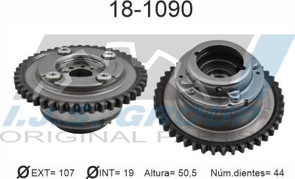 IJS GROUP 18-1090 - Шестерня, розподільчий вал autozip.com.ua