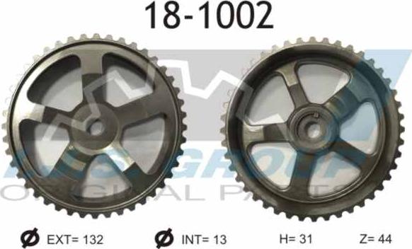 IJS GROUP 18-1002 - Шестерня, розподільчий вал autozip.com.ua