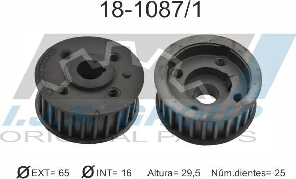 IJS GROUP 18-1087/1 - Шестерня, розподільчий вал autozip.com.ua