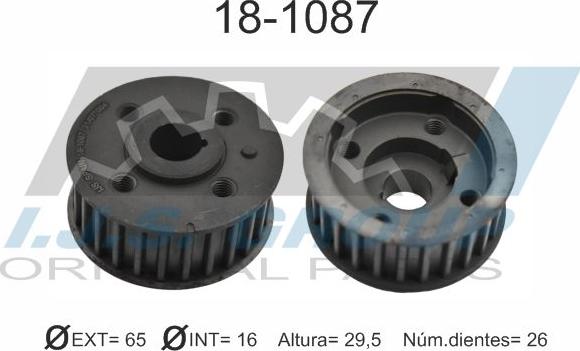 IJS GROUP 18-1087 - Шестерня, розподільчий вал autozip.com.ua