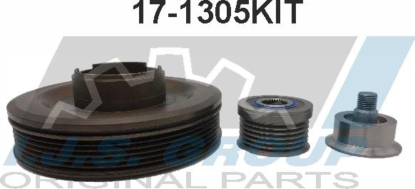 IJS GROUP 17-1305KIT - Ремінний шків, колінчастий вал autozip.com.ua