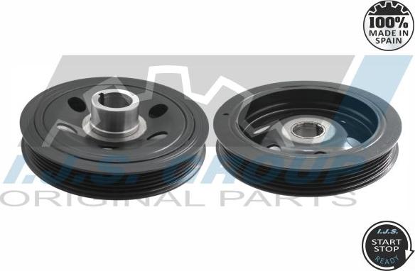 IJS GROUP 17-1255 - Ремінний шків, колінчастий вал autozip.com.ua