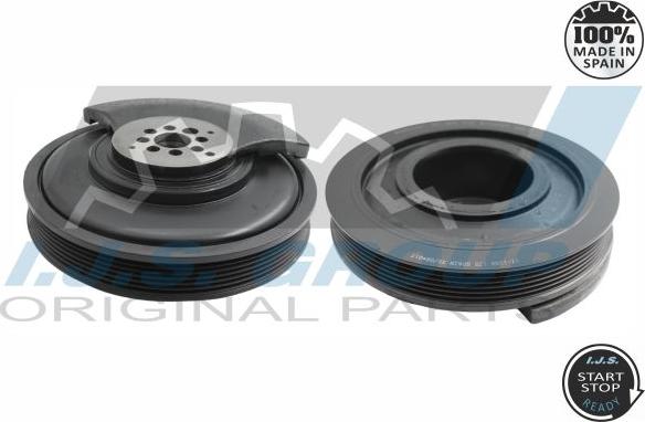 IJS GROUP 17-1239 - Ремінний шків, колінчастий вал autozip.com.ua