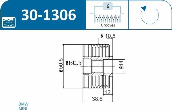IJS GROUP 30-1306 -  autozip.com.ua