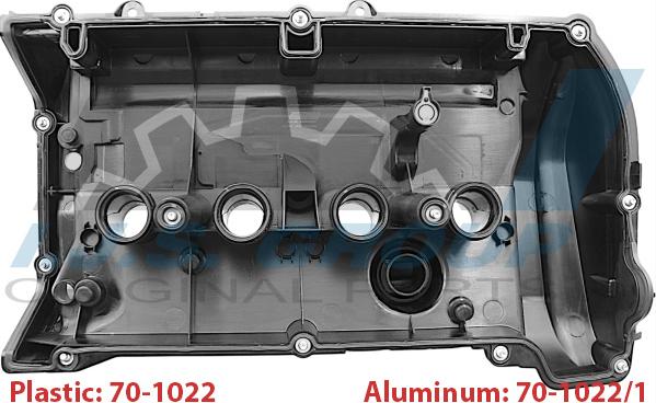 IJS GROUP 70-1022AL - Кришка головки циліндра autozip.com.ua