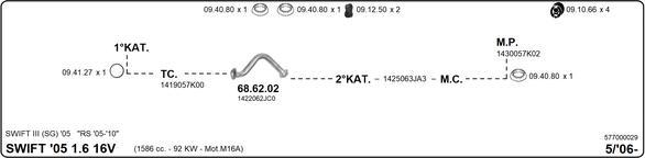 Imasaf 577000029 - Система випуску ОГ autozip.com.ua