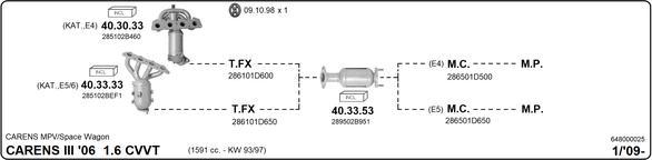 Imasaf 648000025 - Система випуску ОГ autozip.com.ua