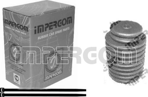 IMPERGOM 30491A - Комплект пилника, рульове управління autozip.com.ua
