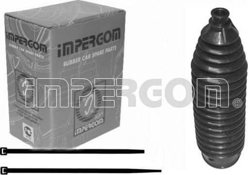 IMPERGOM 33364 - Комплект пилника, рульове управління autozip.com.ua