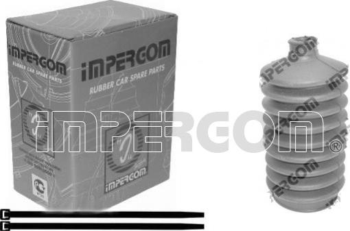 IMPERGOM 33330A - Комплект пилника, рульове управління autozip.com.ua