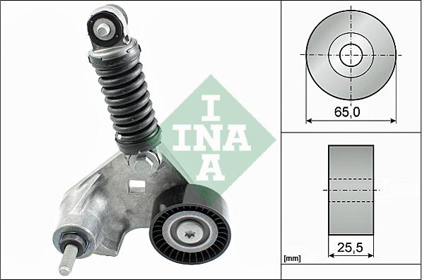 INA 534 0169 10 - Натягувач ременя, клинові зуб. autozip.com.ua