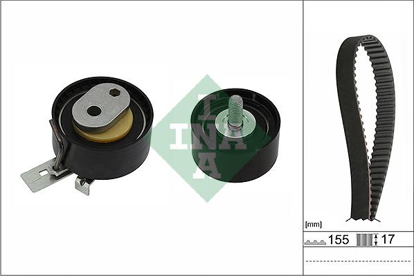 INA 530 0947 10 - Комплект ременя ГРМ autozip.com.ua