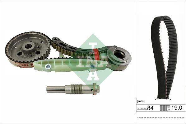 INA 530 0950 10 - Комплект ременя ГРМ autozip.com.ua
