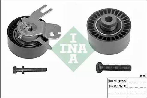 INA 530 0472 09 - Комплект роликів, зубчастий ремінь autozip.com.ua