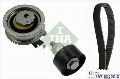INA 530 0591 10 - Комплект ременя ГРМ autozip.com.ua