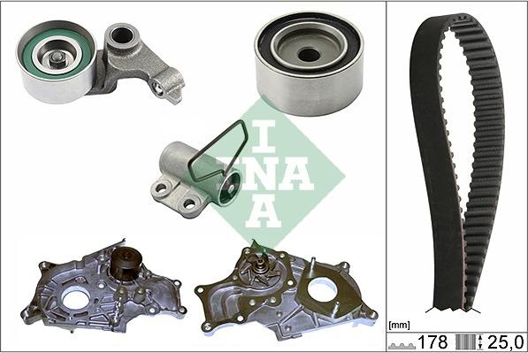 INA 530 0543 31 - Водяний насос + комплект зубчатого ременя autozip.com.ua