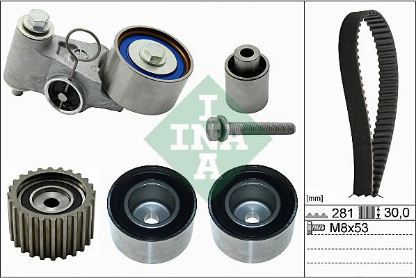 INA 530 0563 10 - Комплект ременя ГРМ autozip.com.ua
