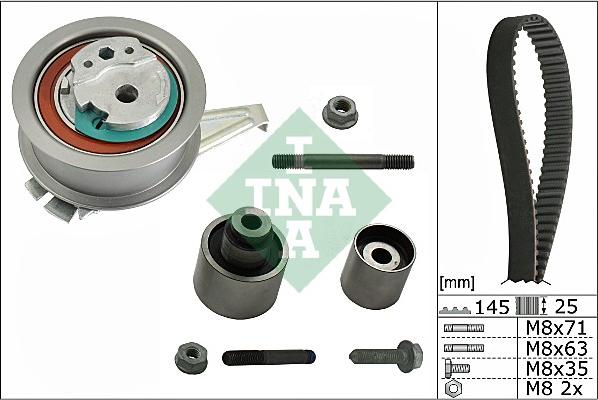 INA 530 0699 10 - Комплект ременя ГРМ autozip.com.ua