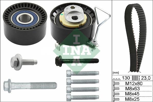 INA 530 0746 10 - Комплект ременя ГРМ autozip.com.ua