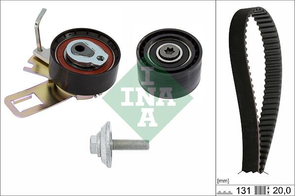 INA 530 0760 10 - Комплект ременя ГРМ autozip.com.ua