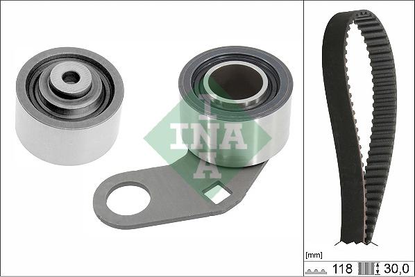 INA 530 0733 10 - Комплект ременя ГРМ autozip.com.ua