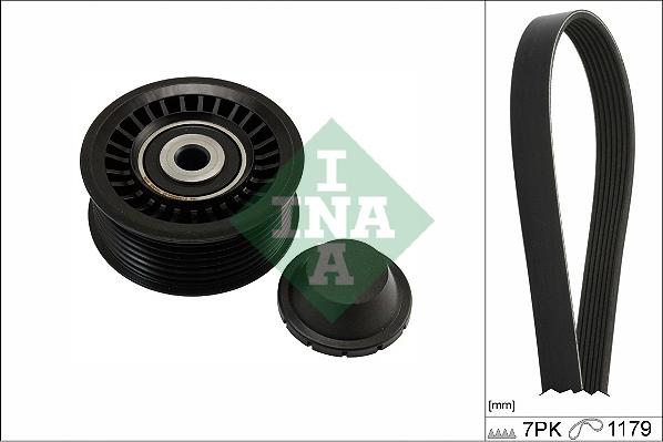 INA 529 0585 10 - Поликлиновий ремінний комплект autozip.com.ua
