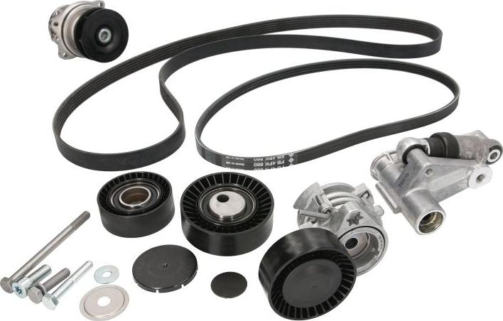 INA 529 0053 30 - Водяний насос + комплект струмкових ременів autozip.com.ua