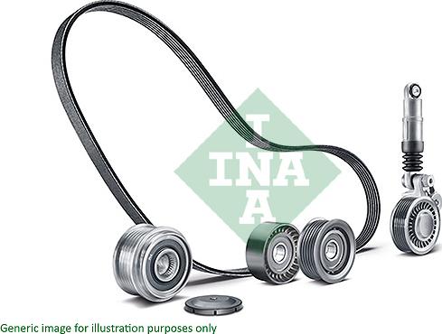 INA 529 1162 10 - Поликлиновий ремінний комплект autozip.com.ua