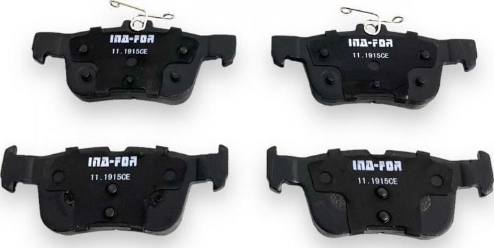 INA-FOR INF11.1915 - Гальмівні колодки, дискові гальма autozip.com.ua
