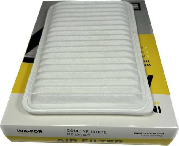 INA-FOR INF13.0018 - Повітряний фільтр autozip.com.ua