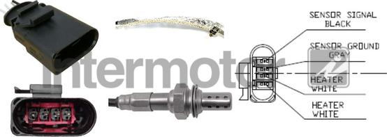 INTERMOTOR 64944 - Лямбда-зонд, датчик кисню autozip.com.ua