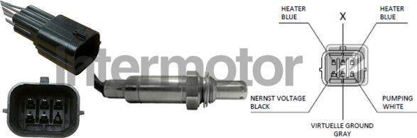 INTERMOTOR 64969 - Лямбда-зонд, датчик кисню autozip.com.ua