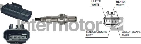 INTERMOTOR 64939 - Лямбда-зонд, датчик кисню autozip.com.ua