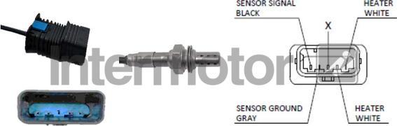 INTERMOTOR 64931 - Лямбда-зонд, датчик кисню autozip.com.ua