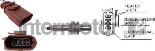 INTERMOTOR 64923 - Лямбда-зонд, датчик кисню autozip.com.ua
