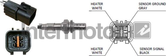 INTERMOTOR 64843 - Лямбда-зонд, датчик кисню autozip.com.ua