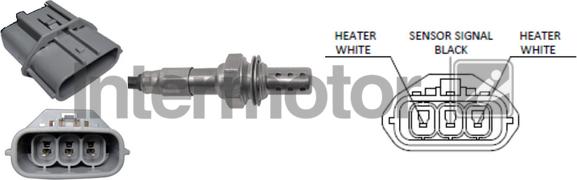 INTERMOTOR 64687 - Лямбда-зонд, датчик кисню autozip.com.ua