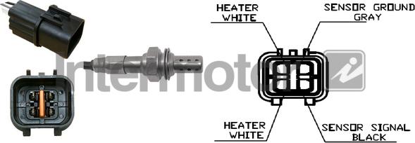 INTERMOTOR 64537 - Лямбда-зонд, датчик кисню autozip.com.ua