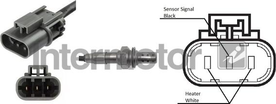 INTERMOTOR 64578 - Лямбда-зонд, датчик кисню autozip.com.ua