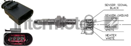 INTERMOTOR 64607 - Лямбда-зонд, датчик кисню autozip.com.ua