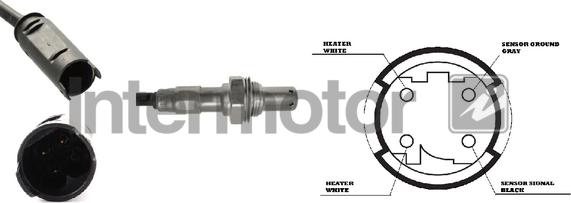 INTERMOTOR 64617 - Лямбда-зонд, датчик кисню autozip.com.ua