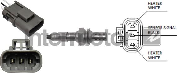 INTERMOTOR 64089 - Лямбда-зонд, датчик кисню autozip.com.ua