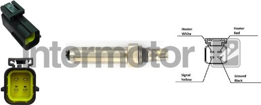 INTERMOTOR 64023 - Лямбда-зонд, датчик кисню autozip.com.ua