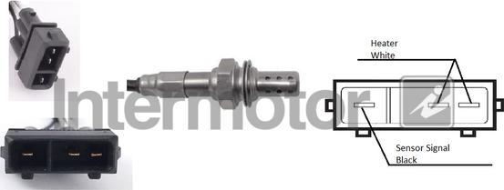INTERMOTOR 64075 - Лямбда-зонд, датчик кисню autozip.com.ua
