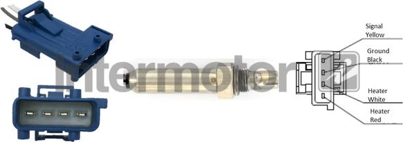 INTERMOTOR 64078 - Лямбда-зонд, датчик кисню autozip.com.ua