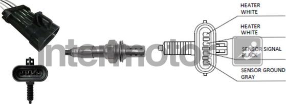 INTERMOTOR 64196 - Лямбда-зонд, датчик кисню autozip.com.ua